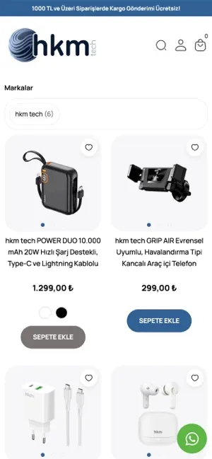 hkm tech Online Alışveriş screenshot 3