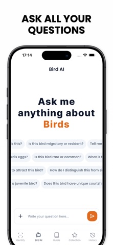 Bird Identifier AI - Birdby iPhone screenshot