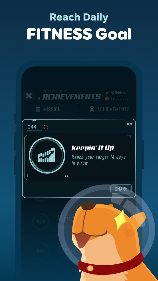 #4. Walkr - Gamified Fitness Walk (iOS) Ved: SPARKFUL INC.