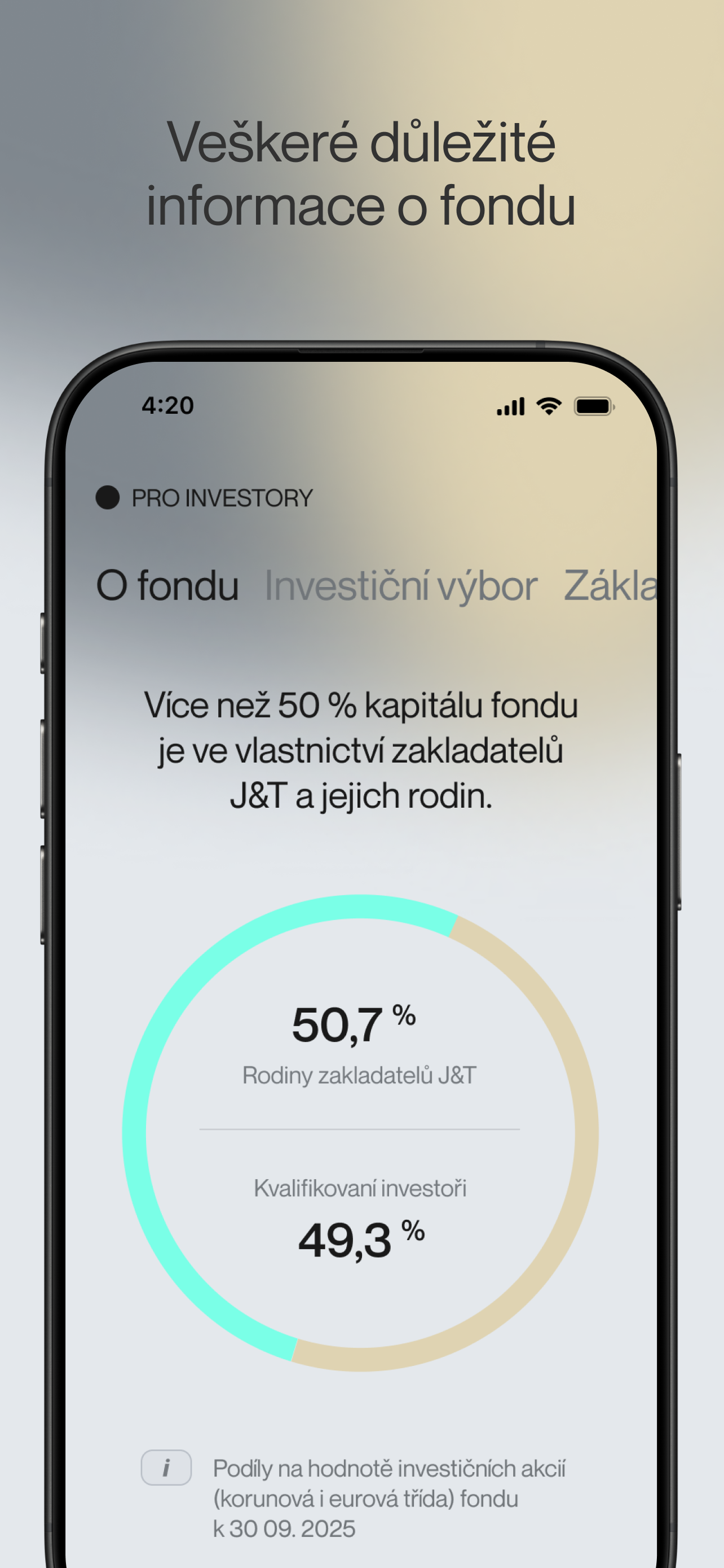J&T ARCH INVESTMENTS CZ