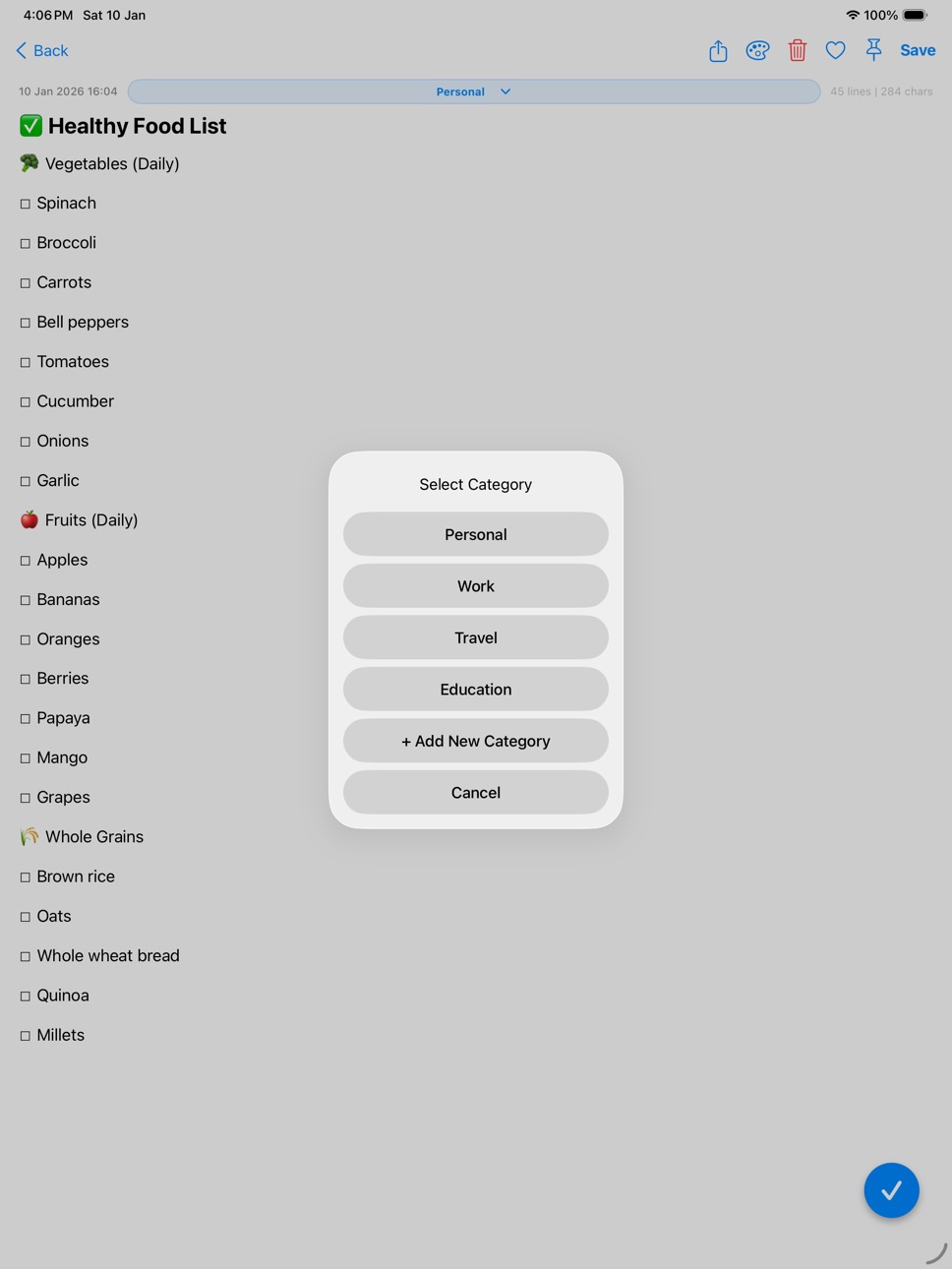 iPad screenshot
