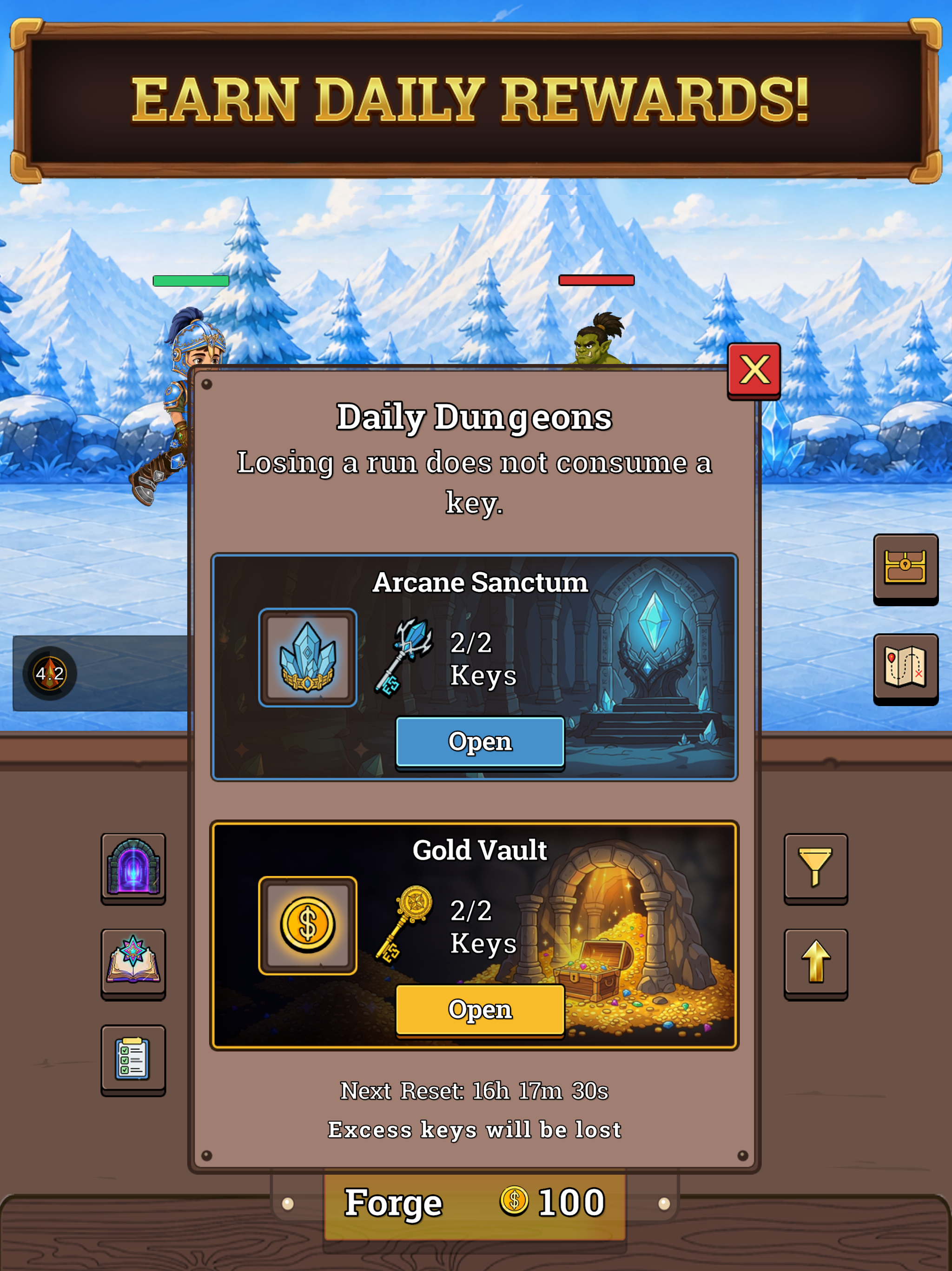 Idle Forge RPG screenshot 10