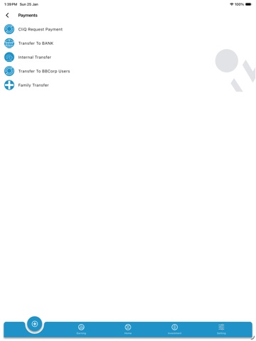 BBC X Pay iPad screenshot