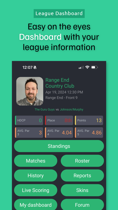 Golf League Guru Screenshot