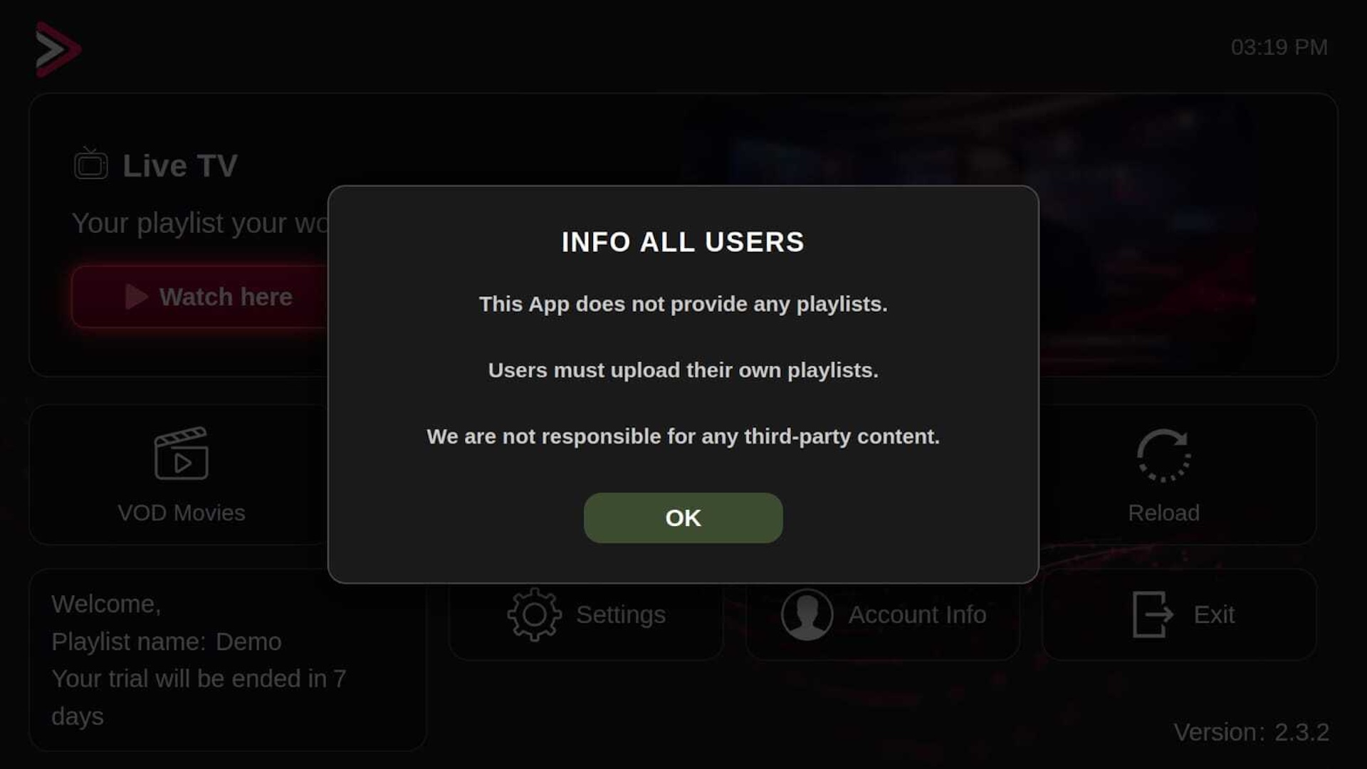 PLAYER IPTV