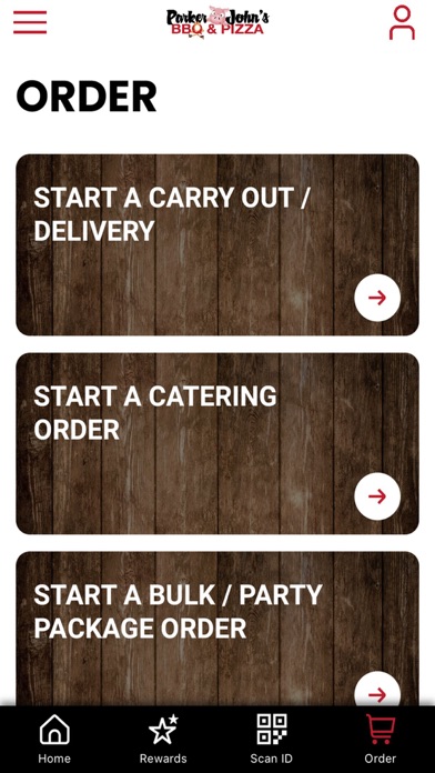 Parker John's BBQ & Pizza Screenshot