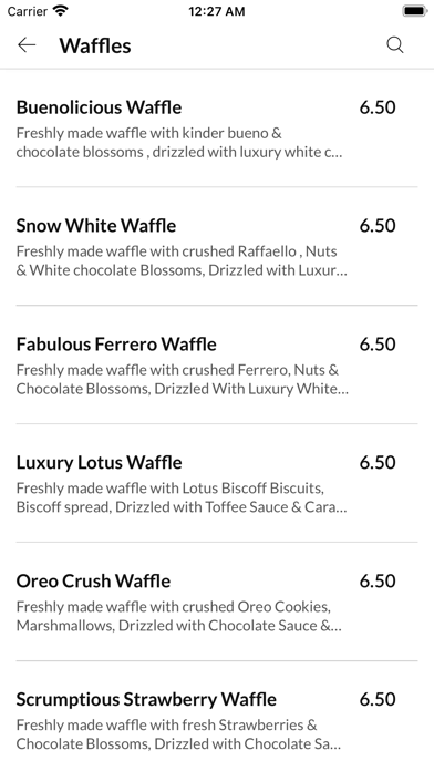 Louie's Desserts Screenshot
