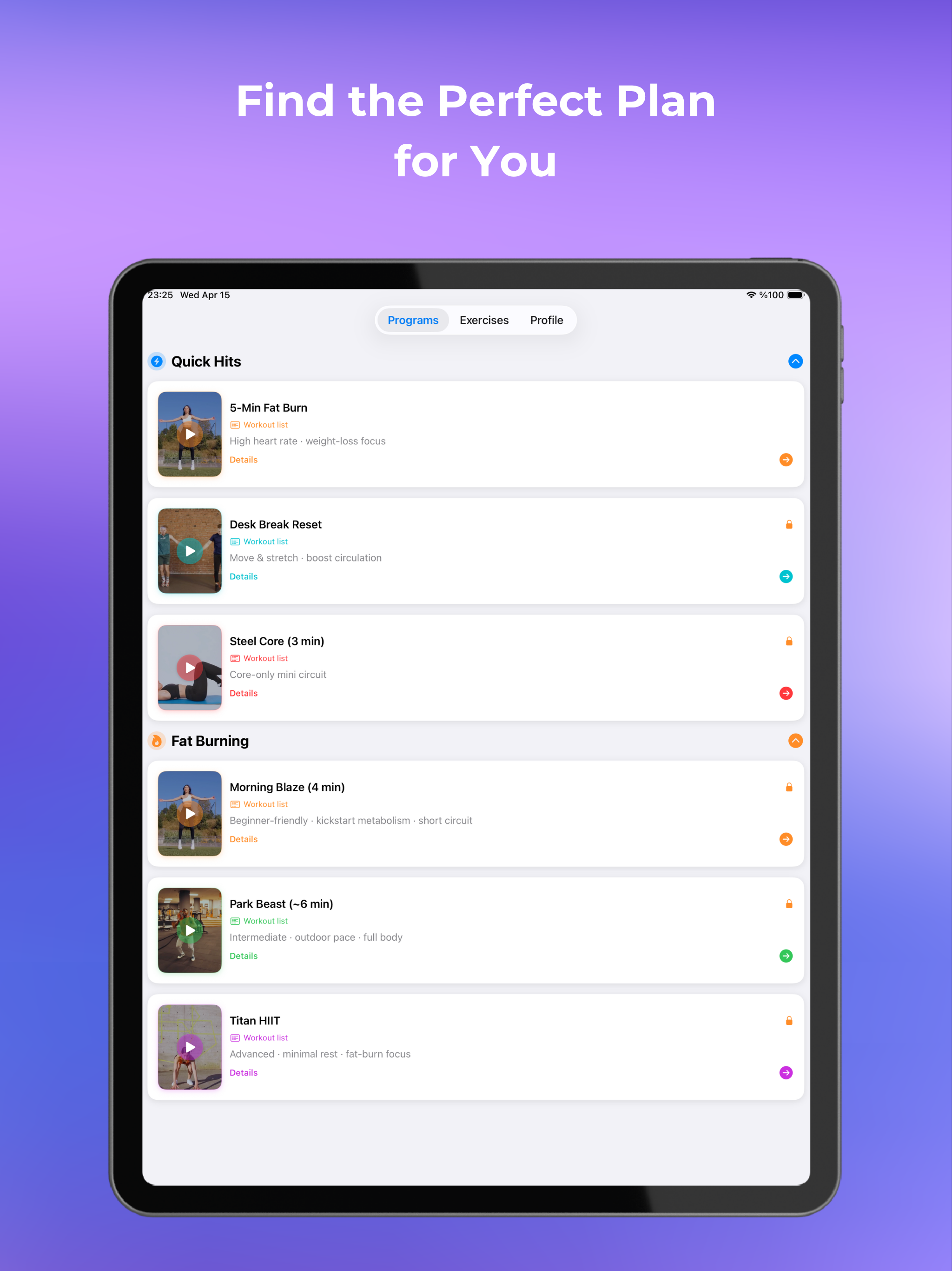 Titan Fit: Home & Gym screenshot 10