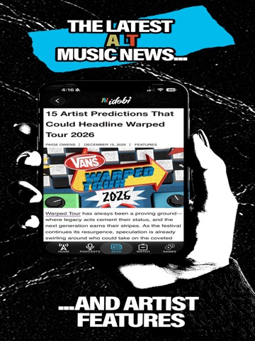 idobi – Alternative Radio iPad screenshot