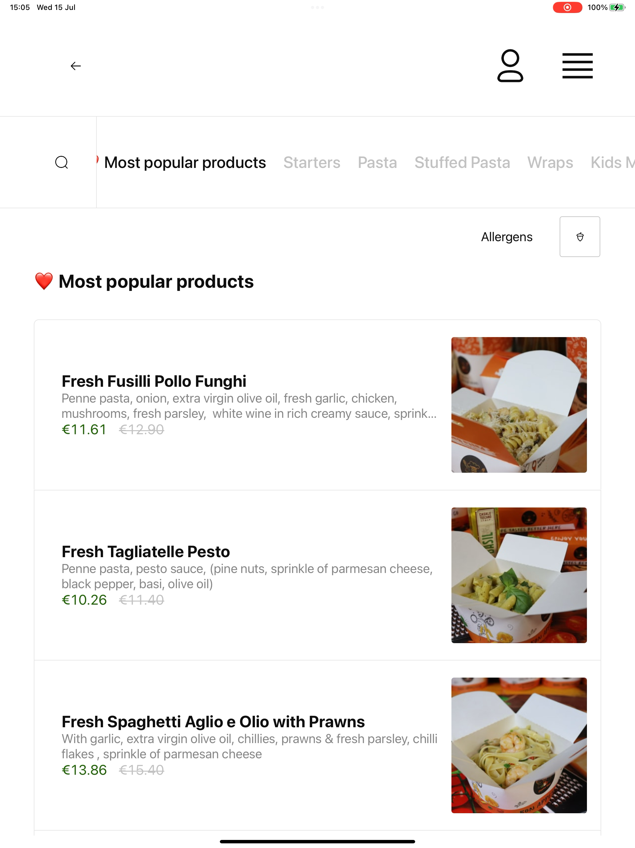Un’Altra Pasta Bar screenshot 10
