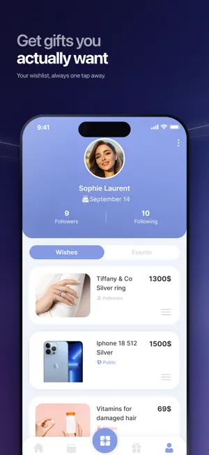 Wishlіst screenshot 1