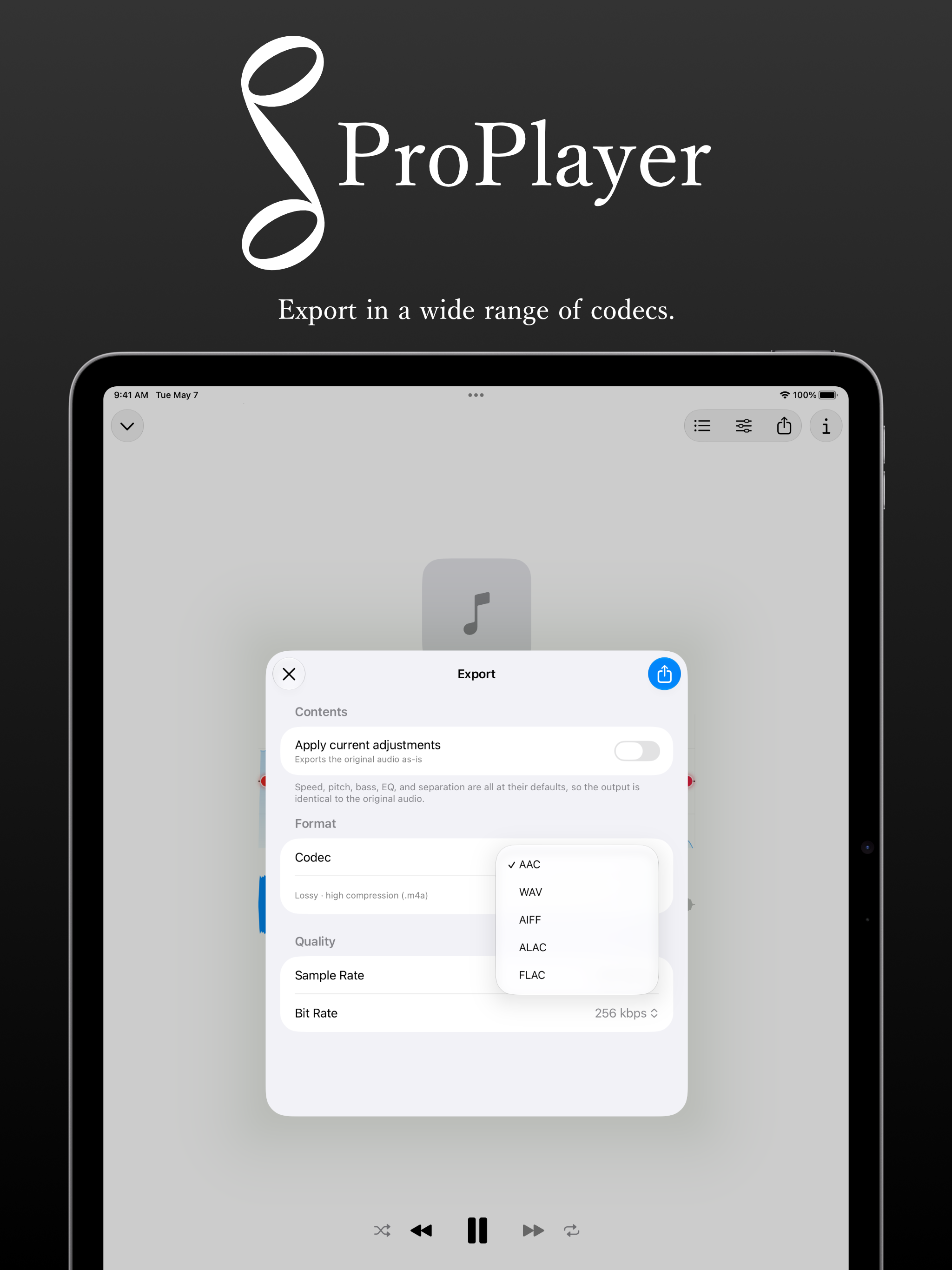 ProPlayer - Audio Player screenshot 7