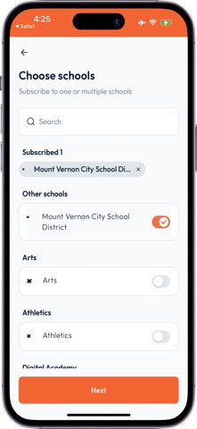 Mount Vernon City Schools screenshot
