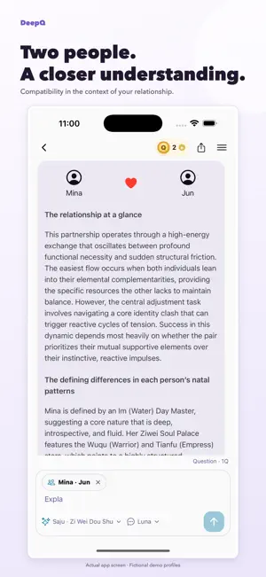 DeepQ: Saju & Zi Wei Astrology screenshot 4
