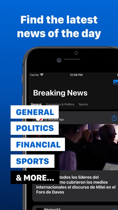 Screenshot 4 of Argentine Newspapers App