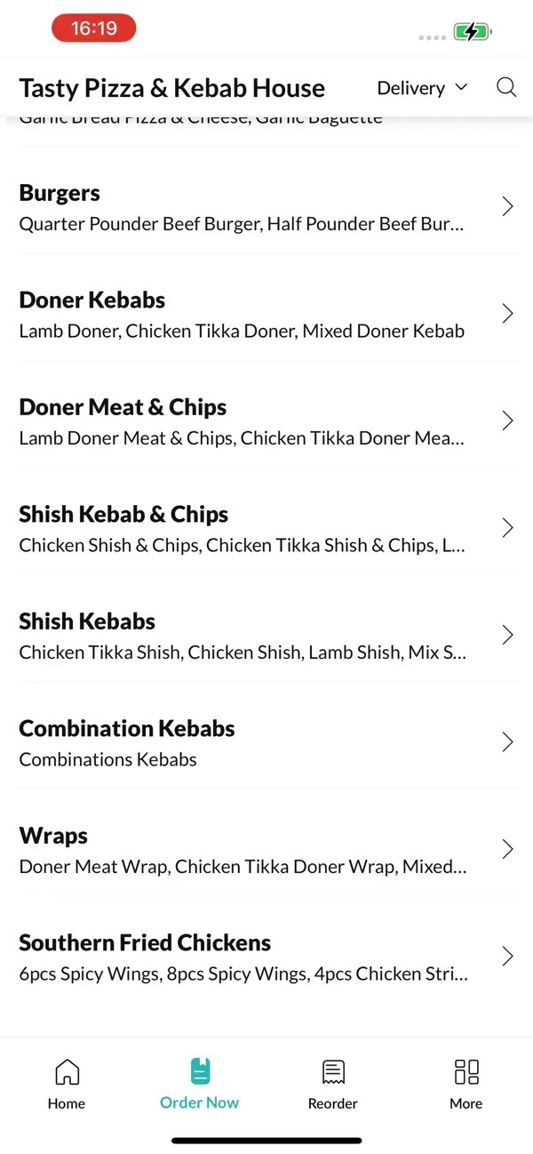 Screenshot #3 pour Tasty Pizza & Kebab House