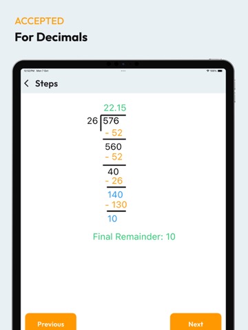 Long Division Calculatorsのおすすめ画像6