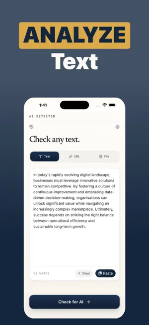 AI Detector: Human Text Score screenshot 2