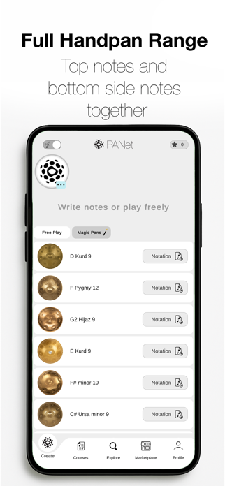 PANet - Handpan App Screenshot 2 of 5