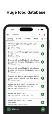 AI Calorie Counter: KiloTrack iPhone screenshot