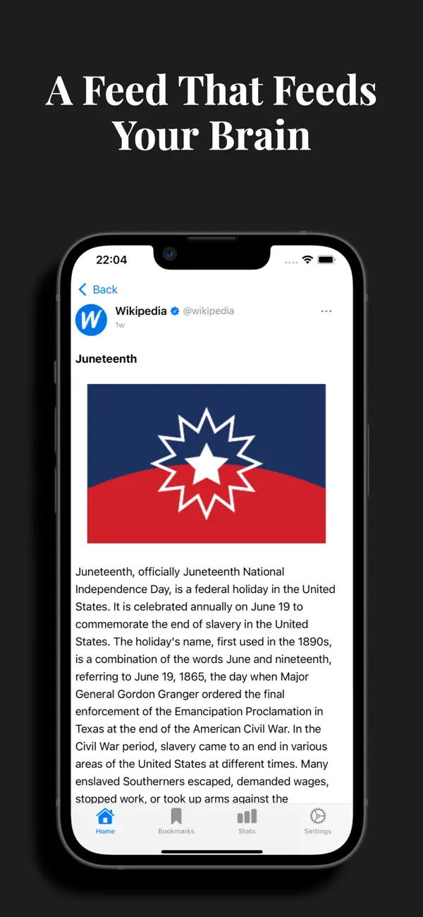 #3. Wikitter - Scroll & Learn (iOS) Podle: Abdullatif Atci