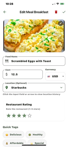 Munchlog Screenshot 3 of 4
