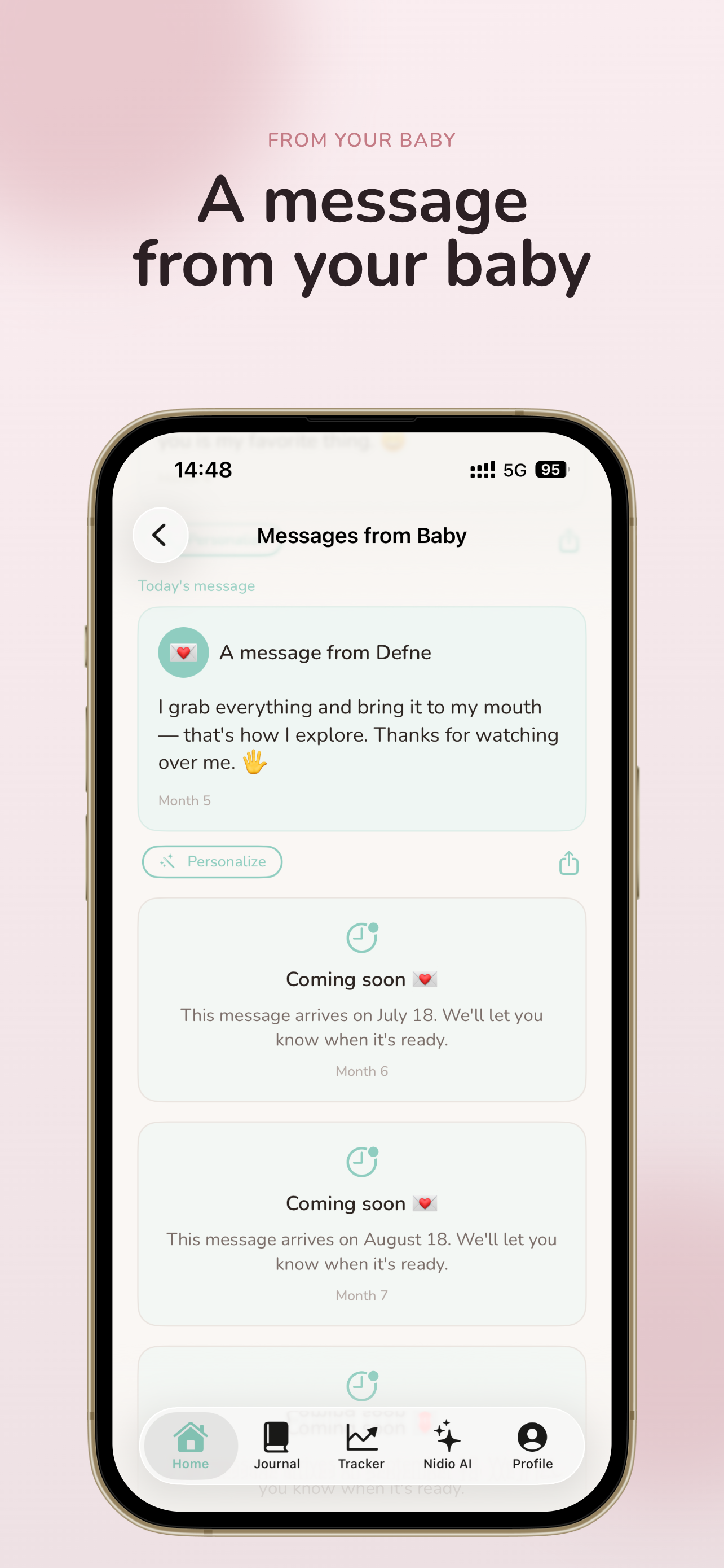 Nidio: Pregnancy & Baby Track screenshot 5