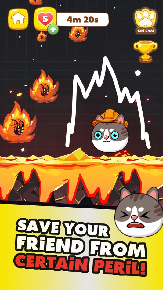 #1. Save my Cat Adventures (iOS) 게시자: Oddbytes