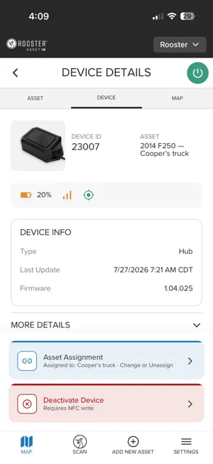 Rooster Tracking screenshot 4