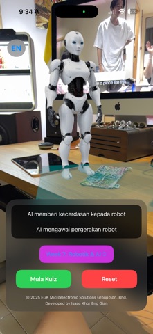 EGK AI AR screenshot