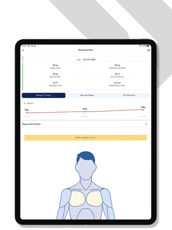 Santosha iPad screenshot