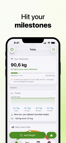 Weight Loss Tracker: Weigho Screenshot 6 of 6