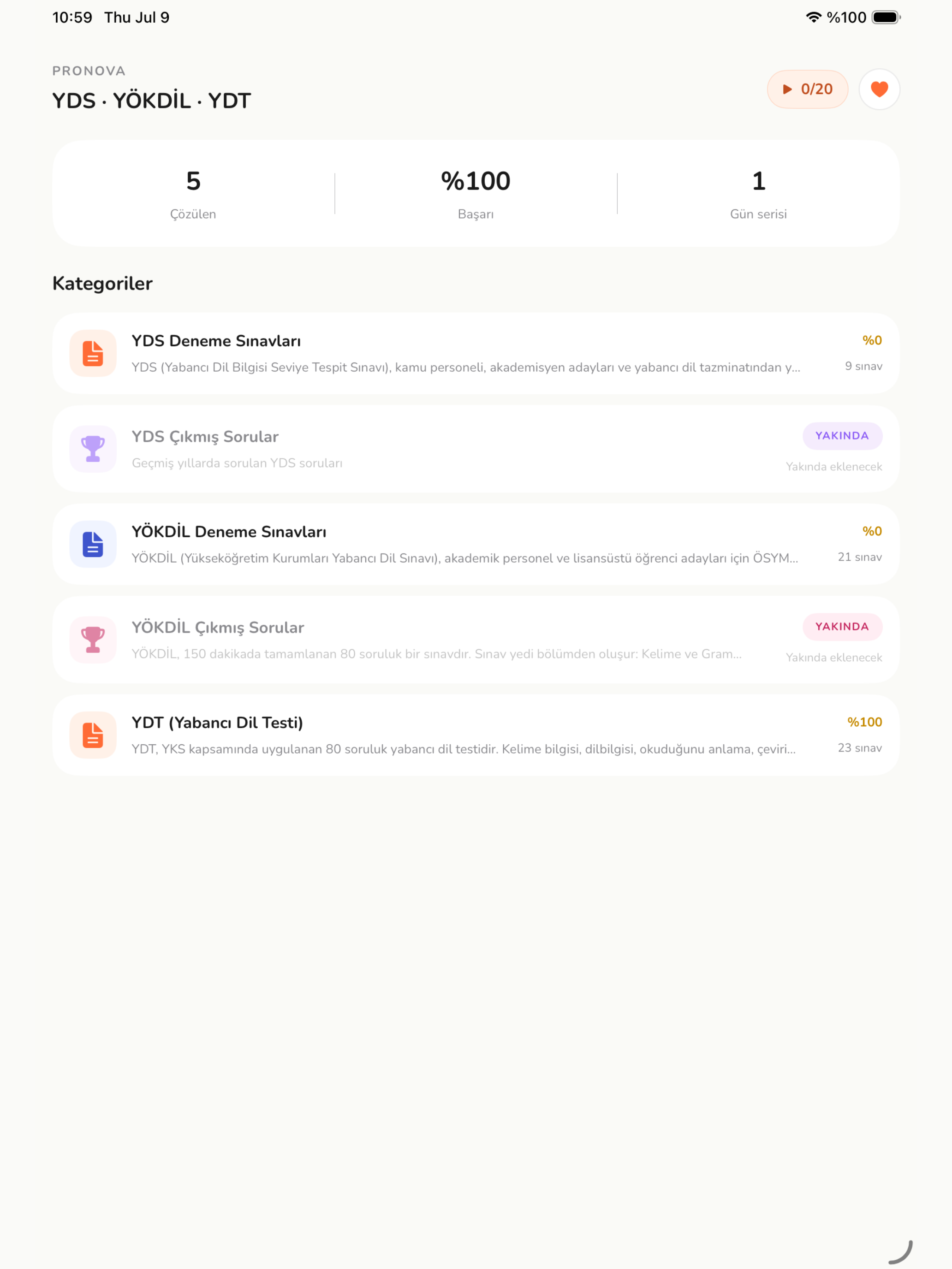 Pronova: YDS YOKDIL YDT screenshot 13