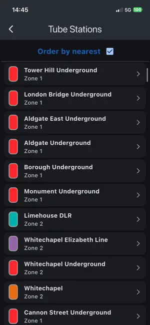 Tube Info screenshot 4