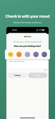 Daily Mood - Mood Tracker Screenshot 1 of 6