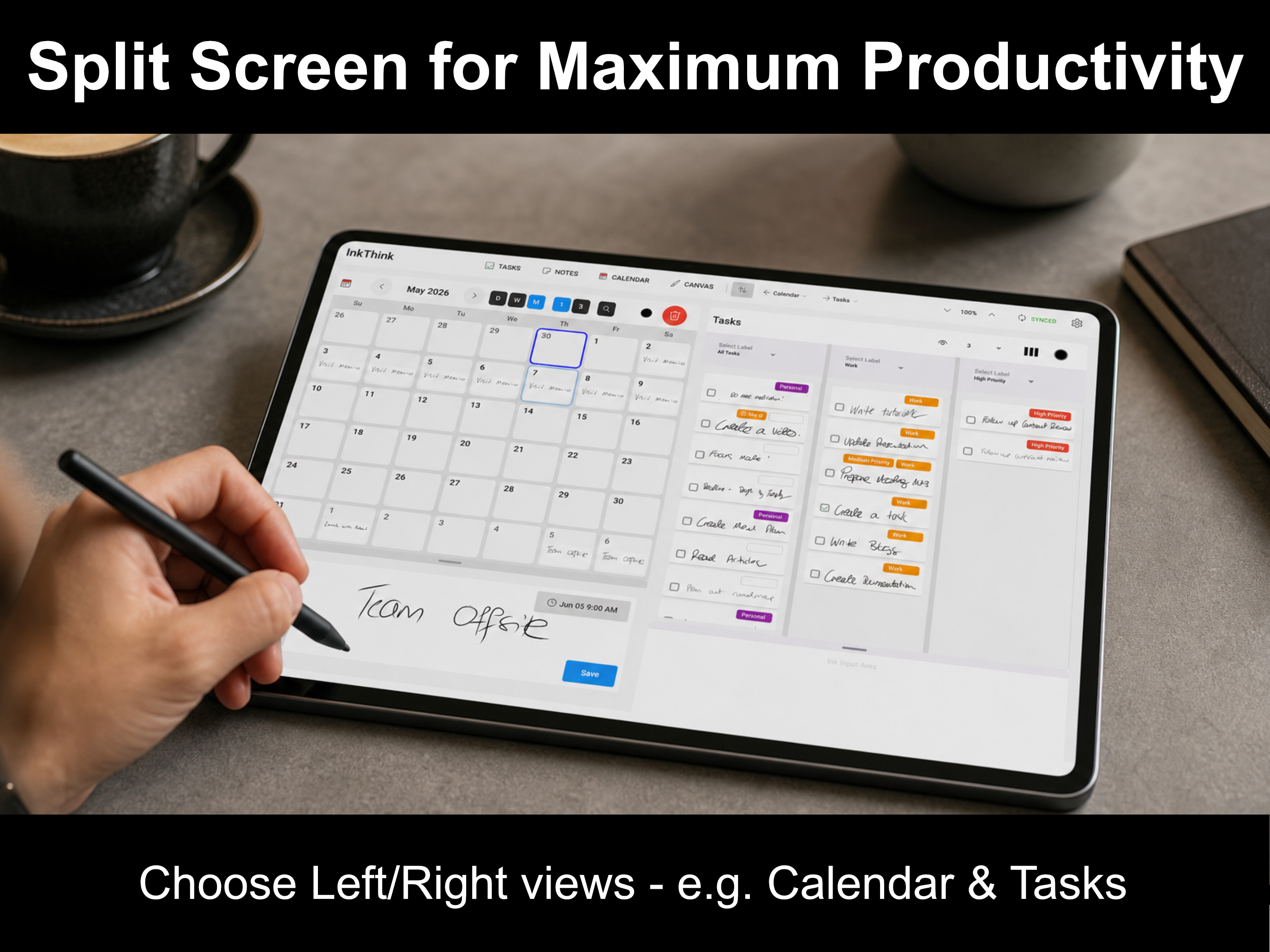 InkThink - Handwritten Planner