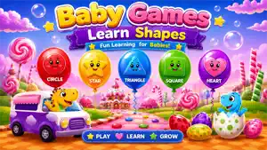 Toddler Baby Balloon Pop Games screenshot 3