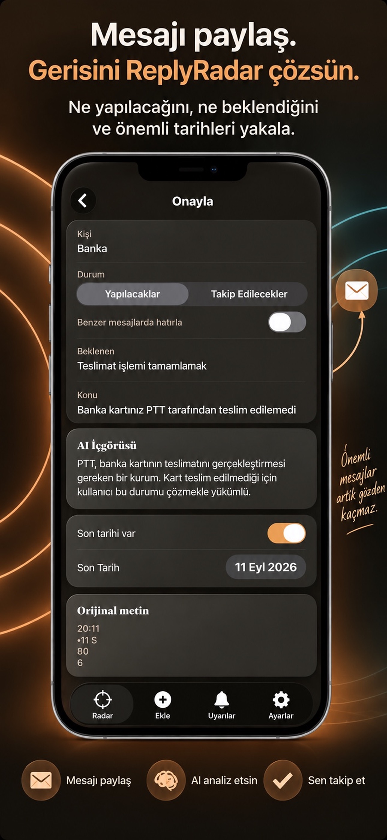 Screenshot 2 of Reply Radar