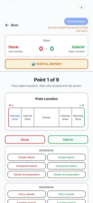 FencingNow - Scout & Stats screenshot 2