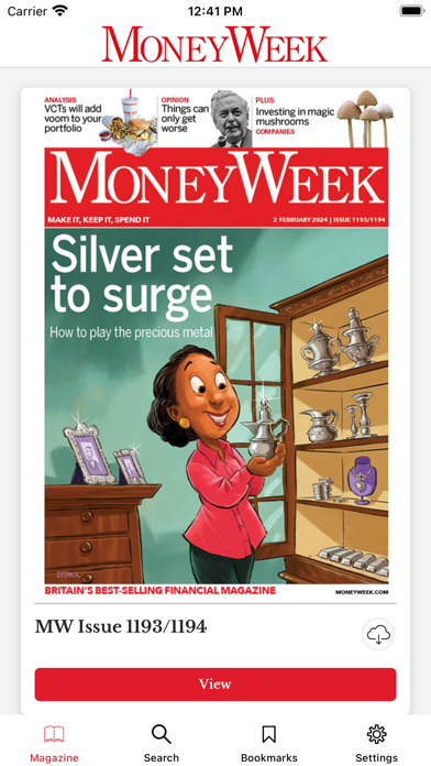 MoneyWeek Screenshot
