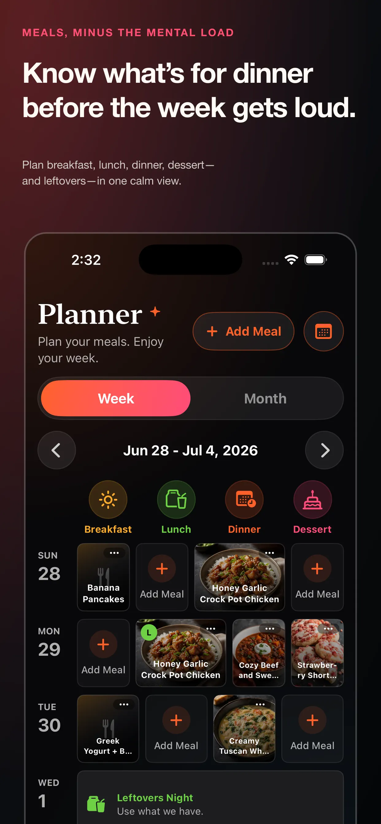 #7. The Meal App (iOS) di: Jimmy Mullins