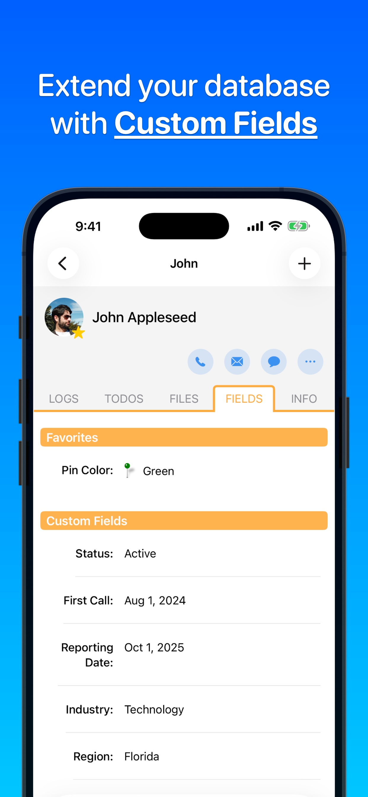 Contacts Journal CRM screenshot 6