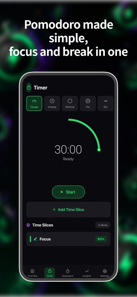 #2. Visual Timer: Focus & Study (iOS) 作者: Nomio AI