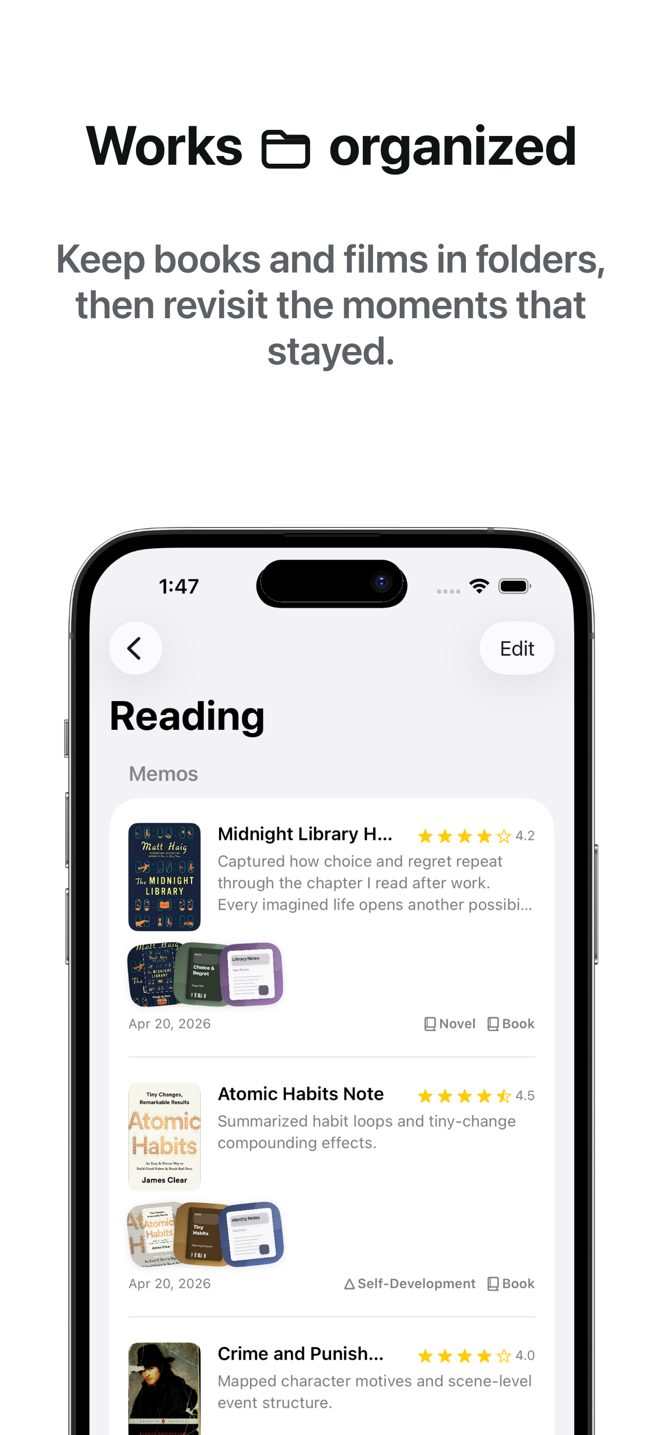 Plots: Book & Movie Journal