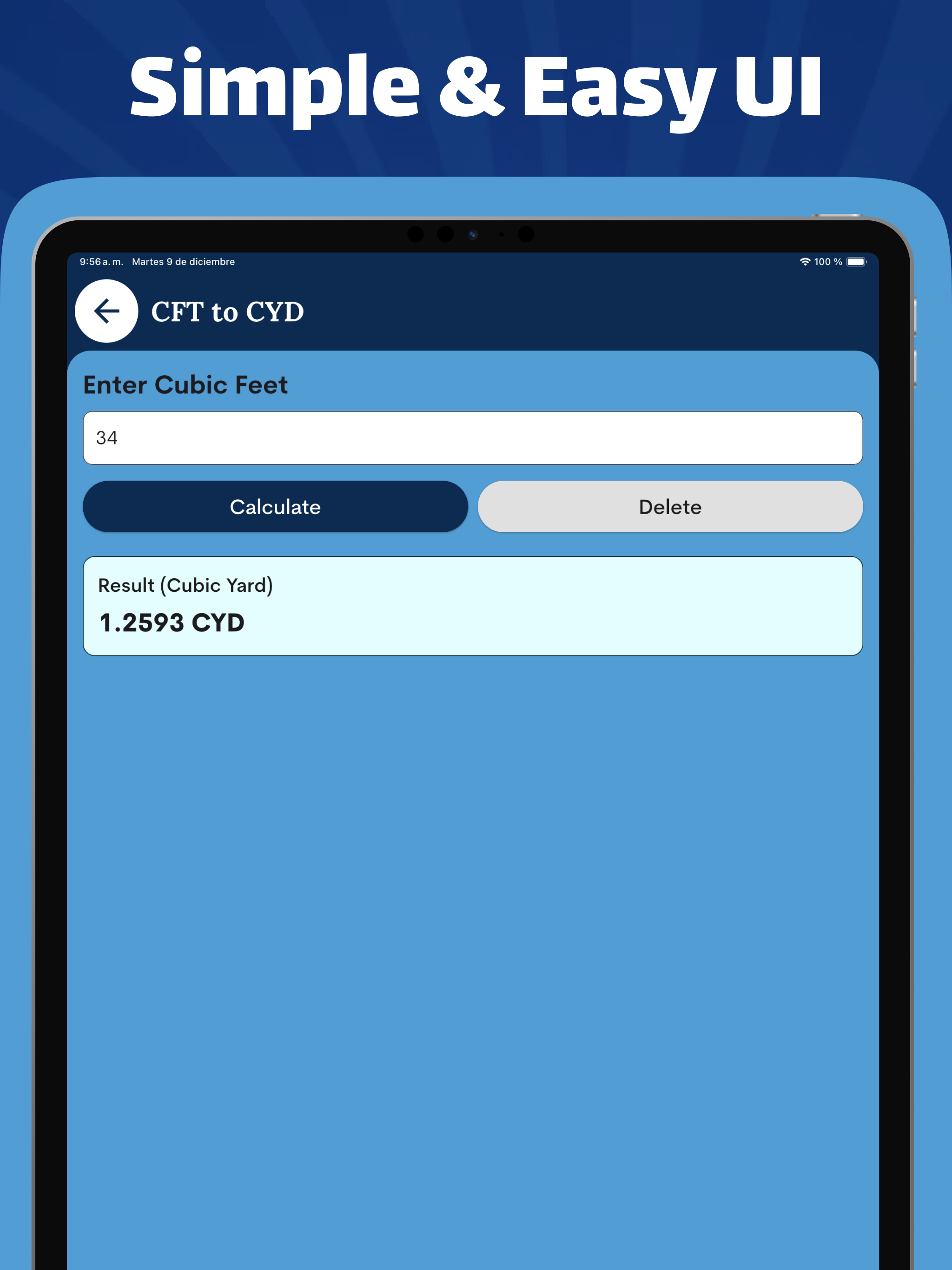 CFT Calculators - Cubic feet screenshot 10