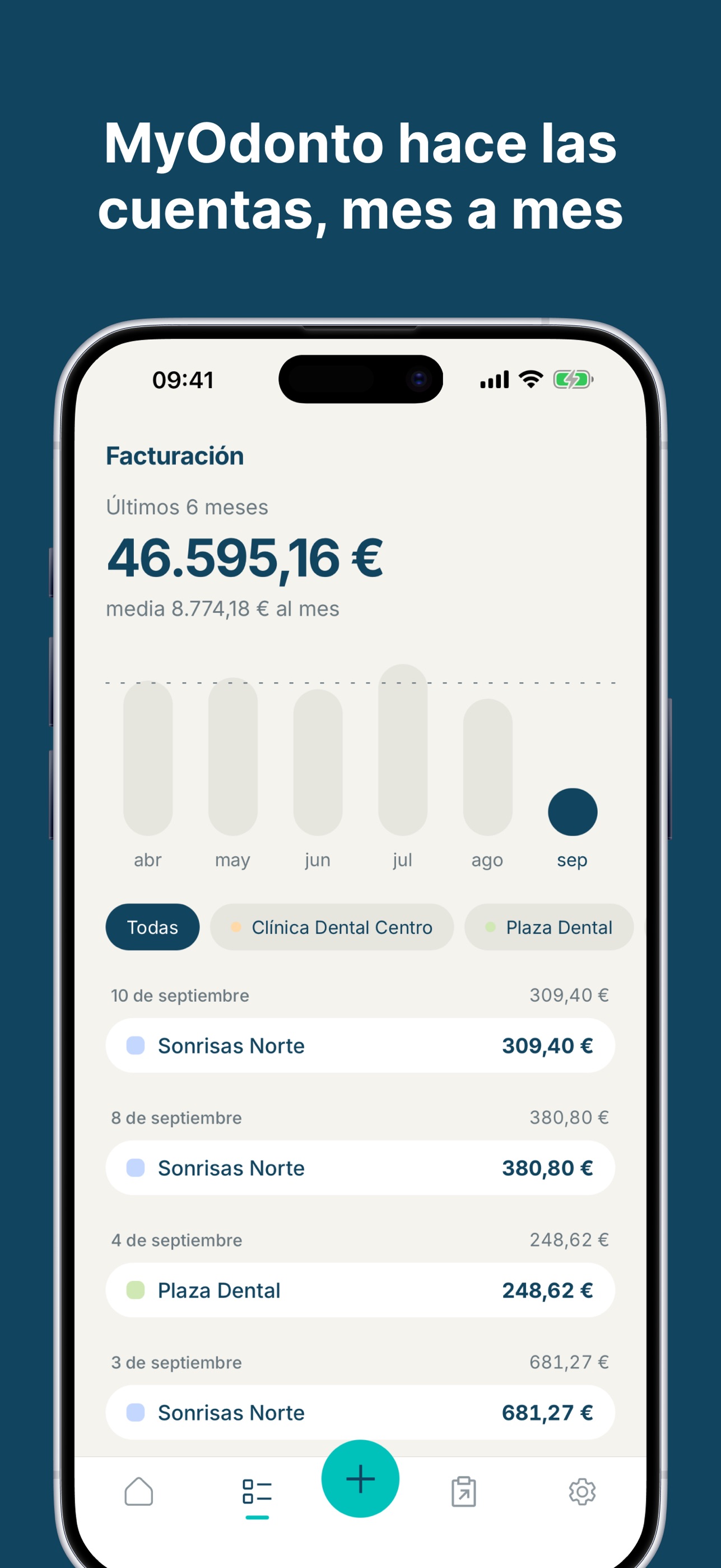 Screenshot 4 of MyOdonto: ingresos dentista