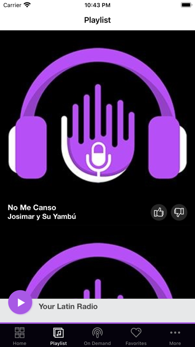 Your Latin Radio Screenshot