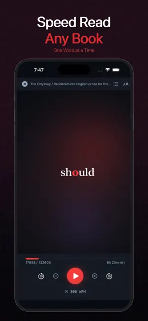 Blinkword Speed Reading screenshot 2