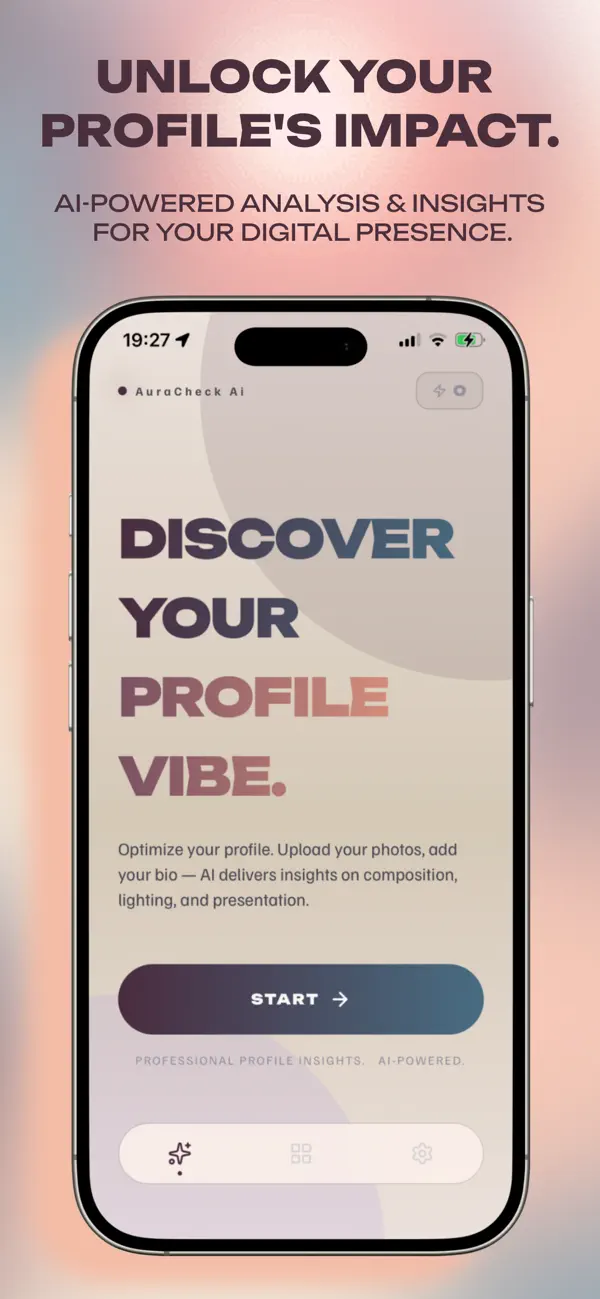 Screenshot #1 pour AuraCheck Ai: Profile Analyzer
