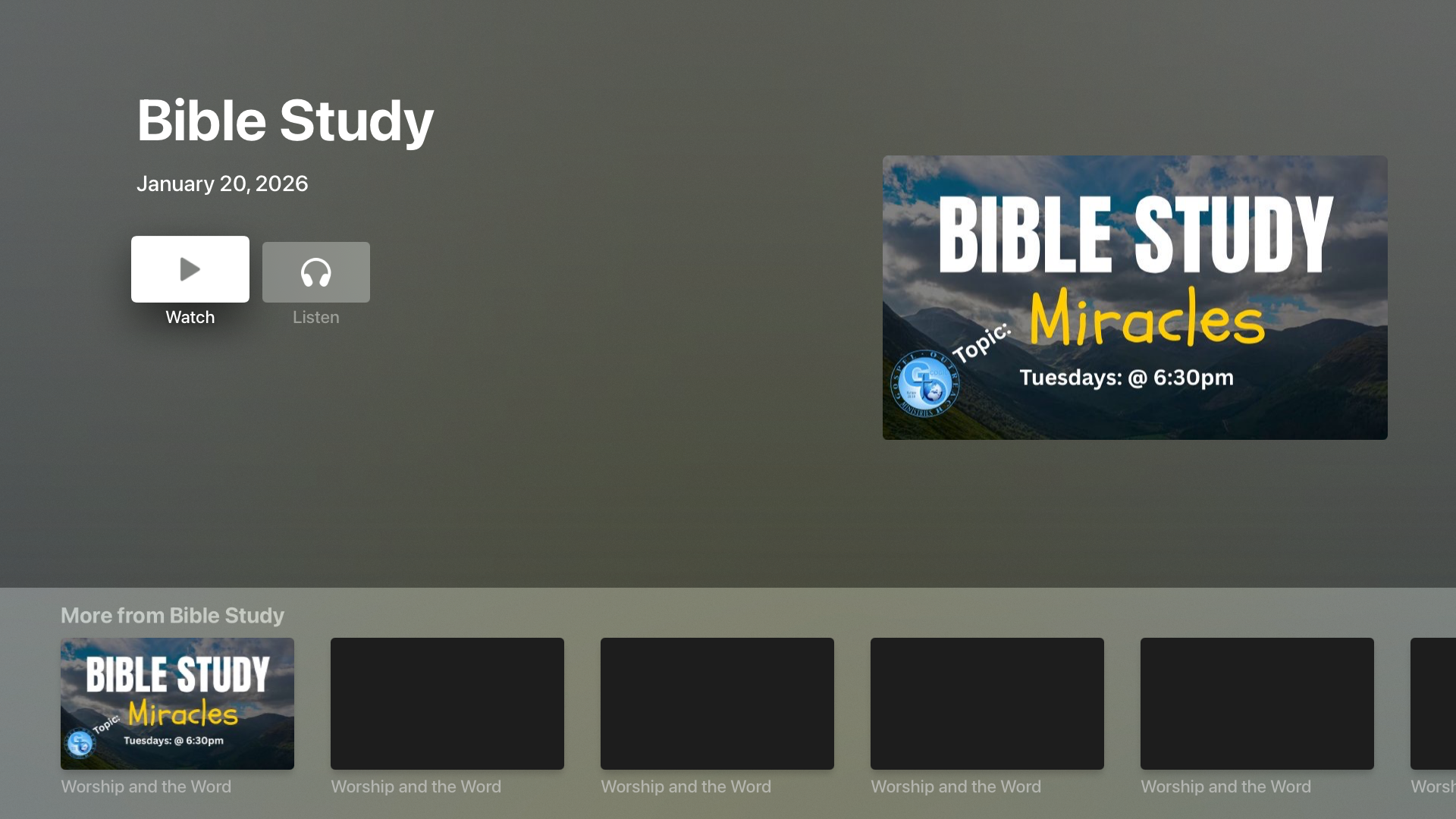 Gospel Outreach screenshot 9